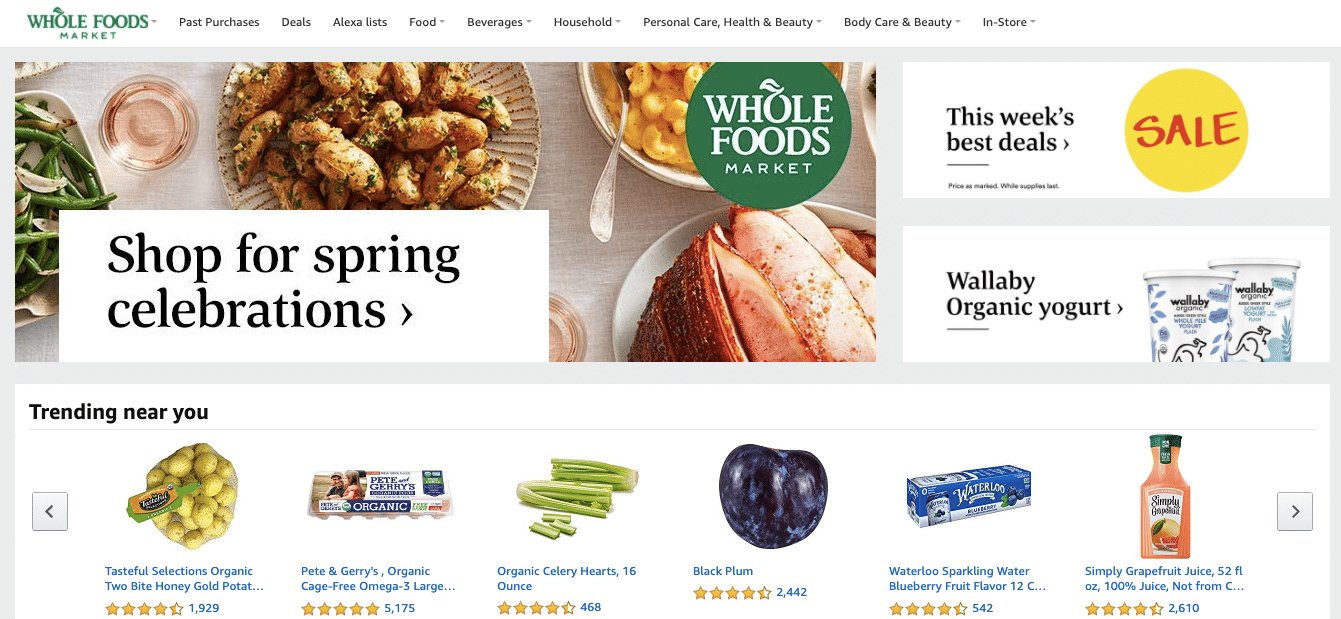Amazon Wholefoods